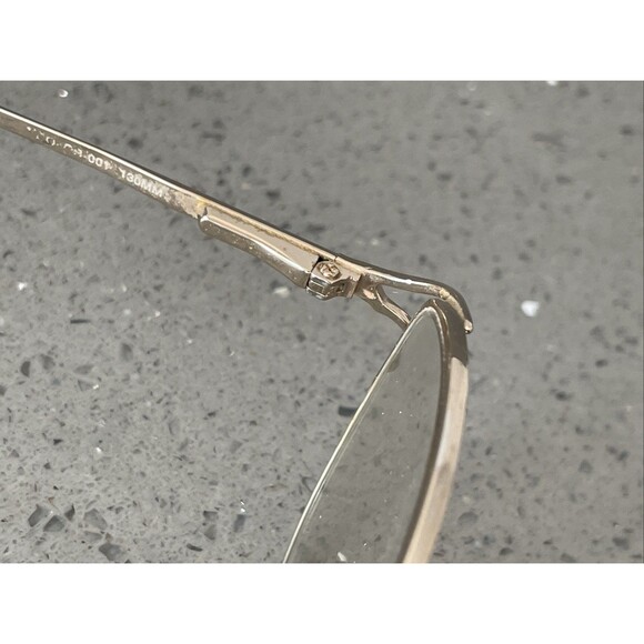 Aristar Eyeglasses FRAMES ONLY 6202 Gold Half Rim 52-17-130 main image 6